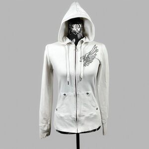 Vintage Harley Davidson Zip Up Hoodie